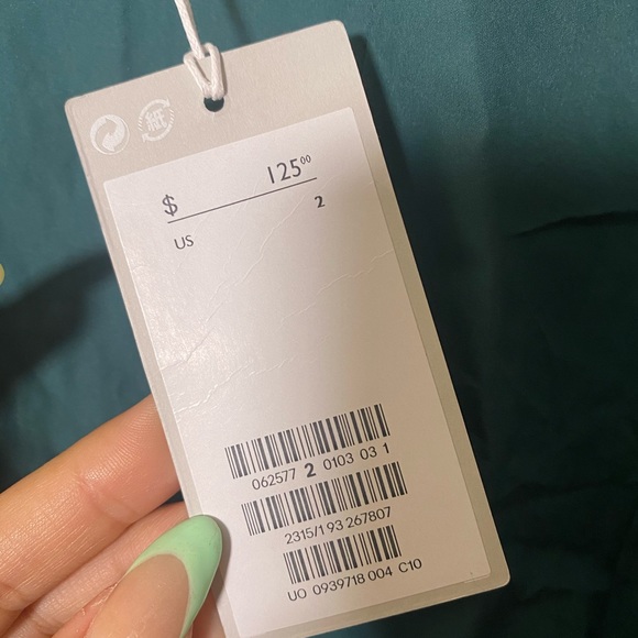 NEW! COS | Volume sleeve waisted dress - Picture 8 of 8